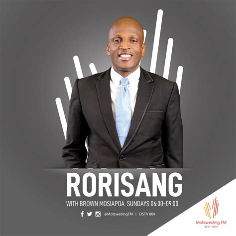 Rorisang Le Brown Mosiapoa & Bishop Matebesi By MotswedingFM …