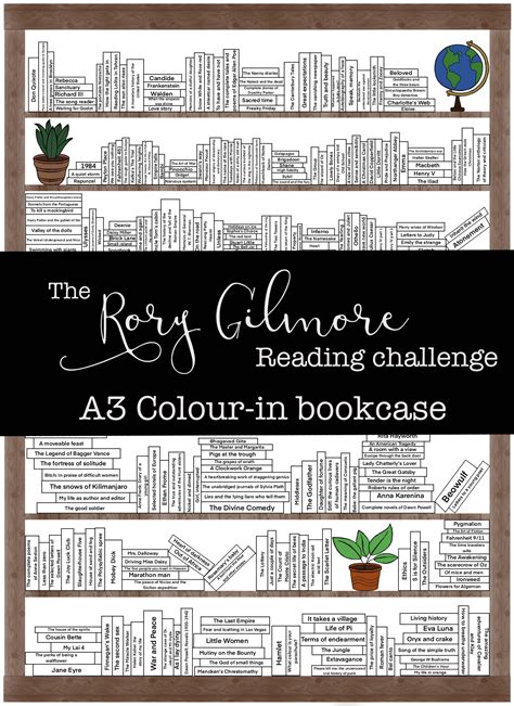 Rory gilmore reading challenge chart. Things To Know About Rory gilmore reading challenge chart. 