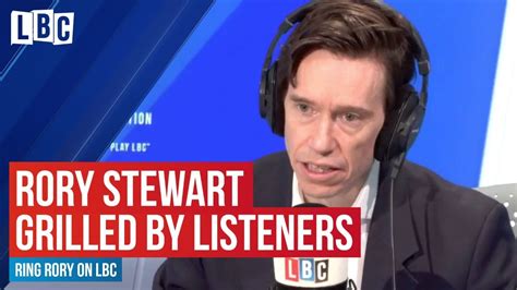 Rory_lbc. Jan 23, 2020 · Rory Stewart told LBC he is so confident that he can reduce knife crime that he would resign as Mayor of London if he failed. The former Conservative leadership candidate is standing as an independent in the London Mayoral election in May. And in a veiled swipe at current Mayor Sadiq Khan, he said that the buck would stop with him on violent ... 