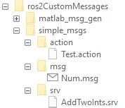 Ros send message array.  I have a custom message path.  I need to publish a mat...
