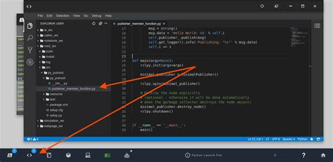Ros2 launch python node. shutdown (), but this just hangs the node.  Now I want t...