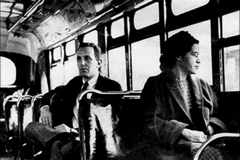 Rosa parks on the bus. ‘Rosa’ is one of several works that Rita Dove dedicated to Civil Rights activists. In this case, this poem is about Rosa Parks. The poem contains several allusions to segregation in the United States during the mid-fifties. On the first of December 1955, Rosa Parks sat in the front of a bus and refused to give up her seat to a white … 
