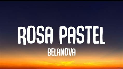 Rosa pastel lyrics. Things To Know About Rosa pastel lyrics. 