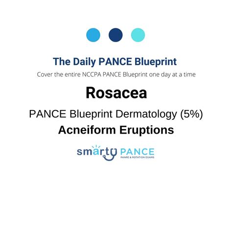 Rosacea: The Daily PANCE Blueprint - Smarty PANCE