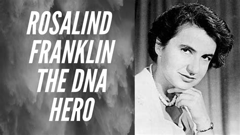 Rosalind franklin sdn 2024. Rosalind Elsie Franklinová ( 25. července 1920 Notting Hill – 16. dubna 1958 Chelsea) byla anglická biofyzička, chemička a bioložka, která se zabývala především rentgenovou krystalografií . Její práce byla klíčová pro pochopení molekulárních struktur DNA (deoxyribonukleová kyselina), RNA (ribonukleová kyselina), virů ... 