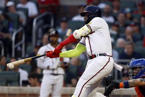 Rosario, Ozuna go deep as major league-leading Braves snap 2-game skid with 3-2 victory over Mets