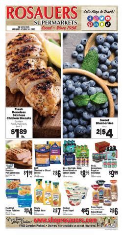 It does not store any personal data. Monthly & Weekly Ads Check here for the best monthly deals, coupons and recipes. It’s the easiest way to save. No card… just savings! Start Saving View Rosauers weekly ad to save money with specials on food and grocery items you use everyday. Start Saving. . 