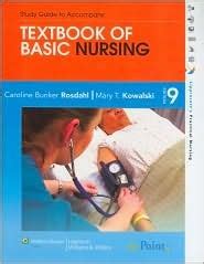 Rosdahl 9th edition basic nursing study guide. - Solution manual of computer concepts 2013.