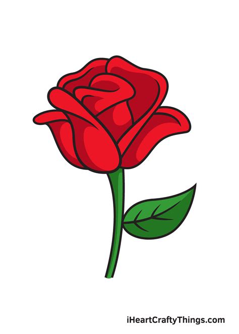 Rose Drawing Image