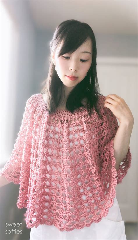 Rose Finch Capelet, a Vintage Lace Poncho (Free Crochet Pattern