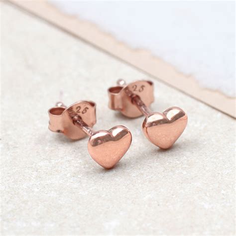 Rose Gold Earrings 9ct, 18ct & Plated Beaverbrooks