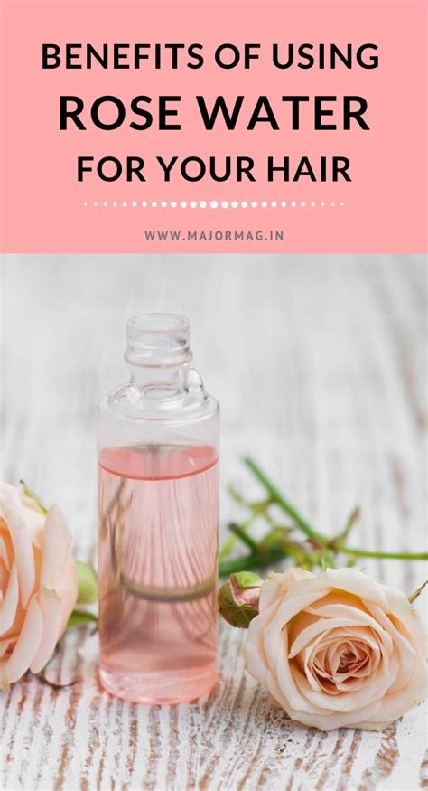 Rose Water For Hair: See The Benefits of Hair Growth