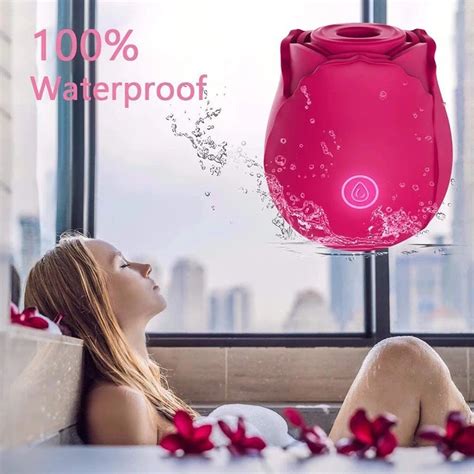 Rosebabe - Buy 2 Get 10% Off, Rose Toy For Women With 10 Silent Vibration Modes, Rechargeable Waterproof Powerful Clitoral Sucking Vibrator 