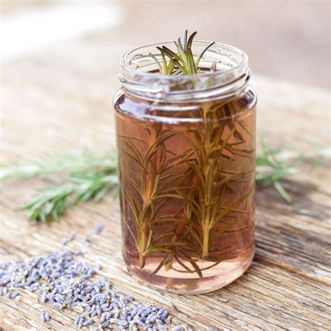 Rosemary water recipe. 2 cups water; 2-inch sprig fresh rosemary; 2-inch sprig fresh mint; 2 Tbl baking soda. Bring water to a boil and remove from heat ... 
