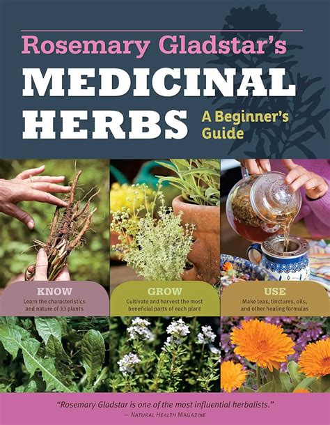 Read Online Rosemary Gladstars Medicinal Herbs A Beginners Guide By Rosemary Gladstar