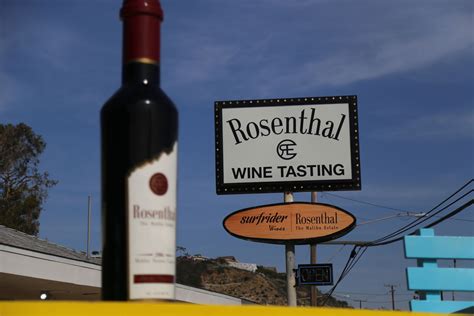 Rosenthal winery. Specialties: Rosenthal Wine Bar & Patio, featuring the Rosenthal Malibu Estate Wines and also their Surfrider Label. The beautiful tasting room is on Pacific Coast Highway, 400 yards north or Topanga, right across from the beach. The Wine Bar features flights or wines, along with glasses and bottles available to drink there, and the bottles along with other … 