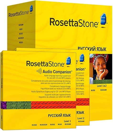 Rosetta Stone Version 3 Russian Level 1 With Audio Companion