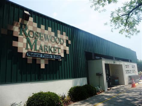 Rosewood market. Rosewood Market’s primary draw has always been the grocery store. Not only does it supply natural food staples – dry, canned, produce, frozen and dairy – but it also provides selections … 