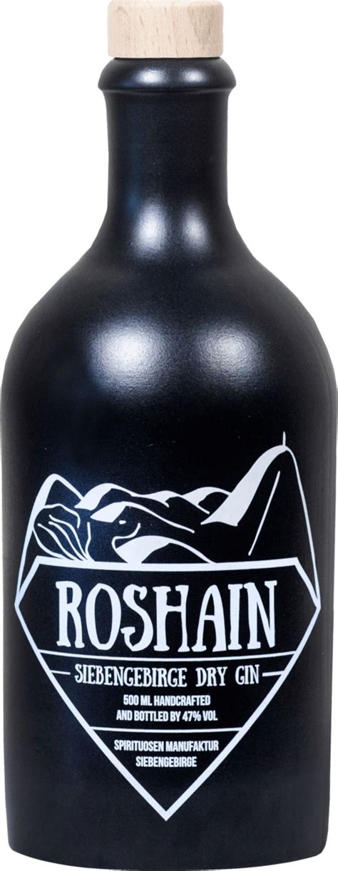 Roshain Siebengebirge Dry Gin buy online Honest & Rare