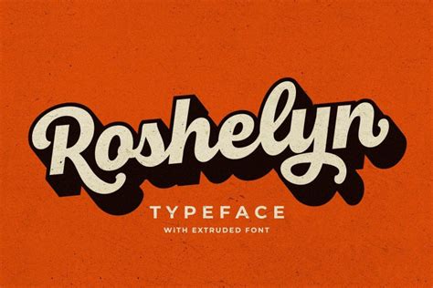 Roshelyn Bold Script Font Download Fonts