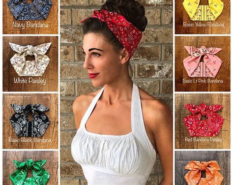 Rosie riveter bandana. Rosie the Riveter Bandana Limited Edition IV is manufactured and printed in the USA. And in case you're wondering, the 100% cotton bandana is soft, very pliable and easy to tie. Rosie the Riveter Bandanas will be sent First Class Mail. If you need Priority Mail or other expedited service, just send ... 