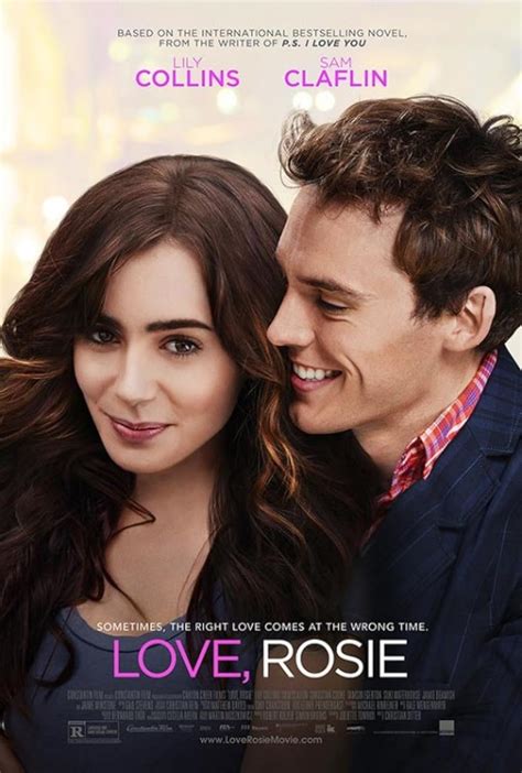 Rosiemylove. What you will—and won't—find in this movie. Parents need to know that Love, Rosie is all about long-distance, long-term, unrequited love. Several scenes feature teens talking about losing their virginity/having sex, and there's one quick scene in which two of them actually do the deed (a girl is shown in her bra, and an unintended pregnancy ... 