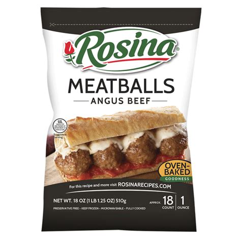 Rosina Angus Beef Meatballs & Ginny