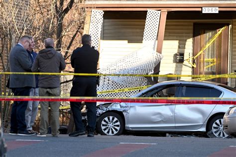 Roslindale man, 60, dies after car crashes into porch: Police