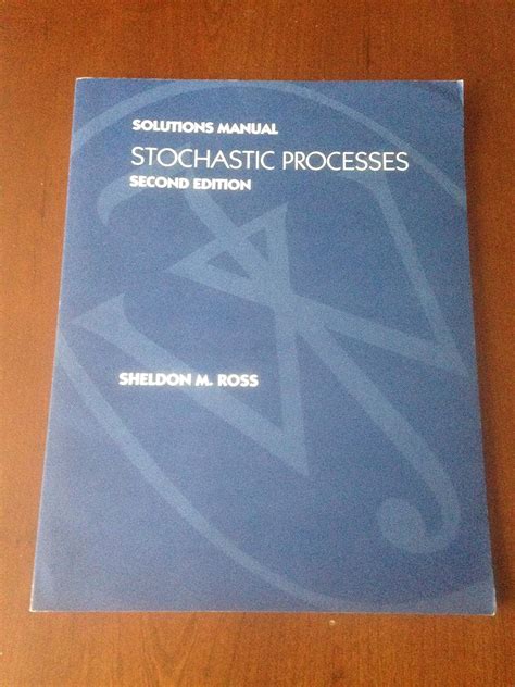 Ross Processes Solution Manual Stochastic