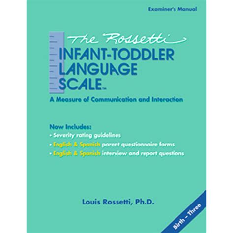 Rossetti infant toddler language scale manual. - Solution manual for optical fiber communication.
