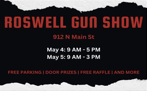 Roswell Gun Show 2024 (Roswell NM) - Roswell Gun Show