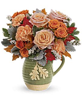 Rosy Autumn Bouquet - Linda