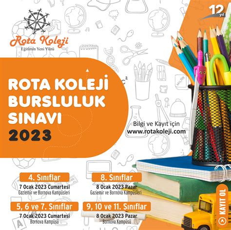 Rota Bursluluk Sınavı (RBS) online başvuruları  Facebook. 