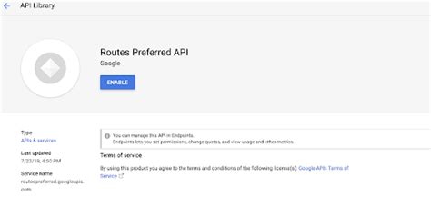 Rota Planla Google Maps Platform Routes Preferred API.