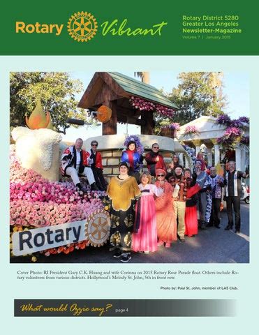 Rotary District Newsletter- November 2014 by Rotary 5280 - Issuu