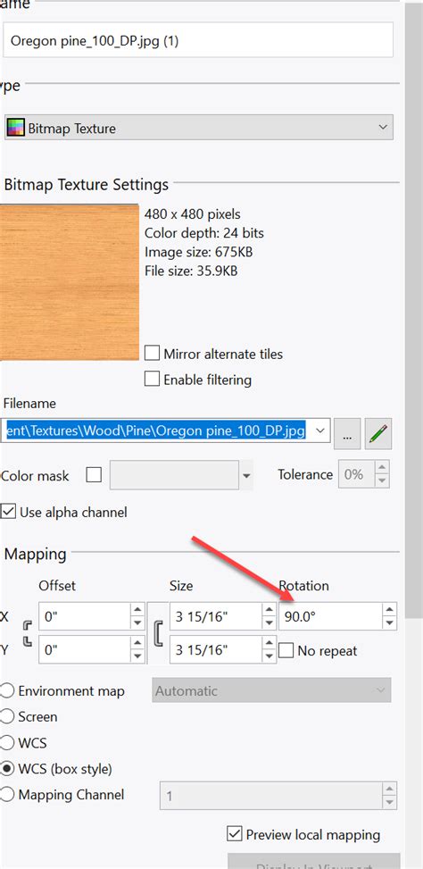 Rotate wood material - Rhino for Windows - McNeel Forum