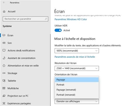 Rotation écran pc windows 10.  2.  You can take help from the Microsoft Stor...