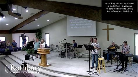 Rothbury Community Church: Rothbury, MI > Service Video Archive