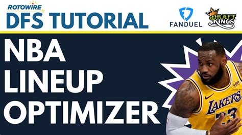 Rotowire fanduel optimizer nba. More RotoWire. RotoWire Discord Ask An Expert RotoWire Apps Podcasts FAQ Why Subscribe To RotoWire Fantasy Draft Date Picker. NFL DFS. ... DraftKings NBA Optimizer FanDuel NBA Optimizer NBA Daily Projections NBA Starting Lineups NBA Injury Report NBA Minutes Report NBA Rotations NBA Daily Matchups NBA Articles All NBA DFS … 