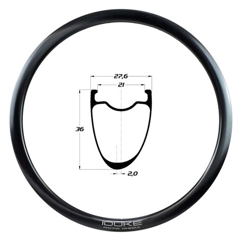 Roues Duke Baccara C SLS2 Disc Ultra 36 mm Noir Industry