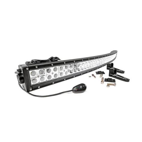 Rough Country 50In Curved Cree Dual Row LED Light Bar.