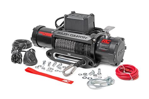 Rough Country PRO12000 Pro Series Electric Winch with Steel …