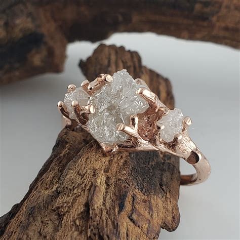 Rough Diamond Jewelry - Etsy