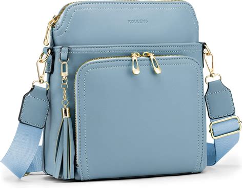 Roulens crossbody bag. Crossbody Bag Women Vegan Leather Hobo Handbag Trendy Crossbody Shoulder Bag Purses For Women with 2 Adjustable Strap. 4.6 out of 5 stars 779. 700+ bought in past month. Prime Big Deal. $25.19 $ 25. 19. Typical price: $35.99 $35.99. Exclusive Prime price. Best Seller in Women's Satchel Handbags +35. 