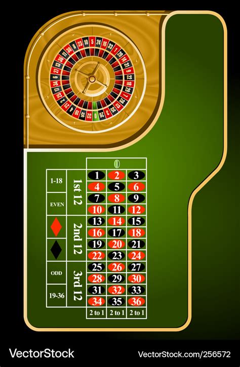 roulette layout