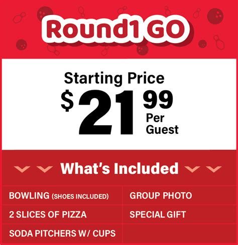 Round 1 pricing. 2.8 (82 reviews) Claimed. $$ Bowling, Karaoke, Arcades. Closed 10:00 AM - 12:00 AM (Next day) See hours. Watch video. See all … 
