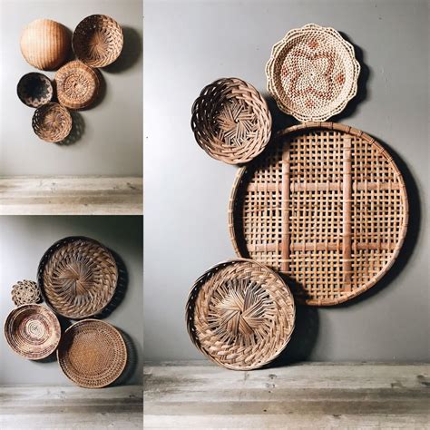 Round Baskets To Hang On Wall Wayfair