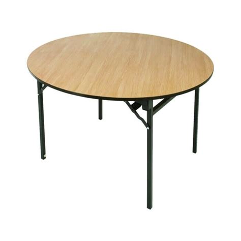 Round Heavy Duty Utility Folding Table - 3ft 6in (107cm)