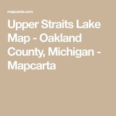 Round Lake Map - Oakland County, United States - Mapcarta