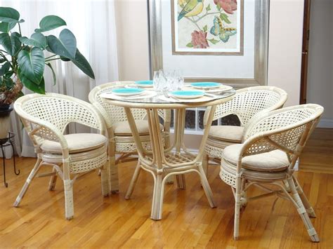 Round Rattan Tables - Etsy